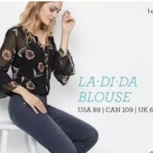 Cabi La Di Da blouse, S